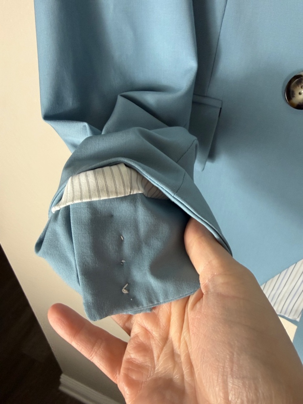 Veronica Beard Miller Dickey Jacket Blazer in Sea Glass - Picture 10 of 13